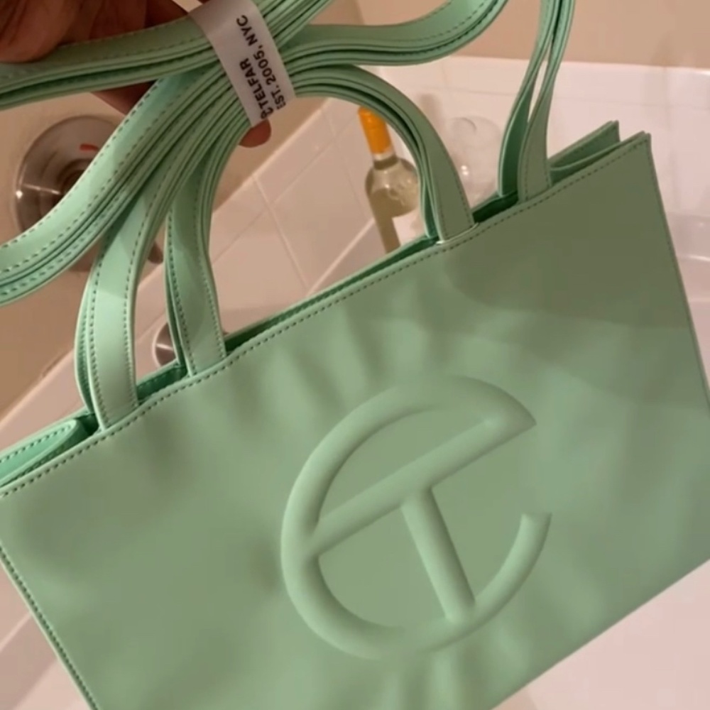 Mint Green Medium Telfar purse